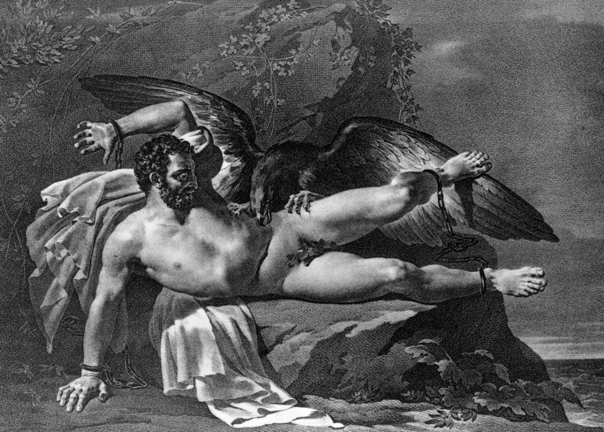 Прометей миф о Прометеи древней Греции