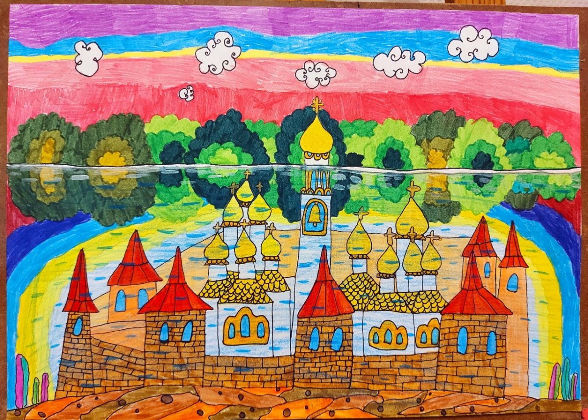 Илья Глазунов град Китеж