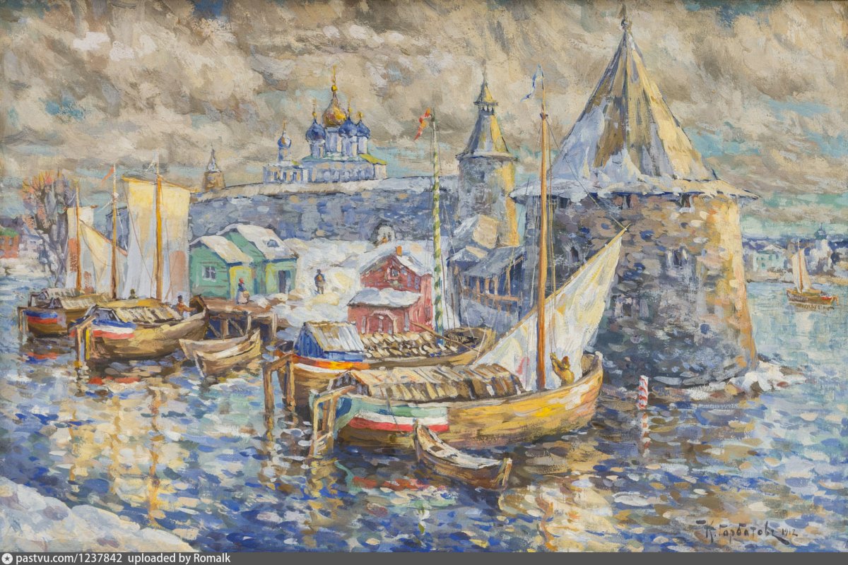 Московский Кремль витраж