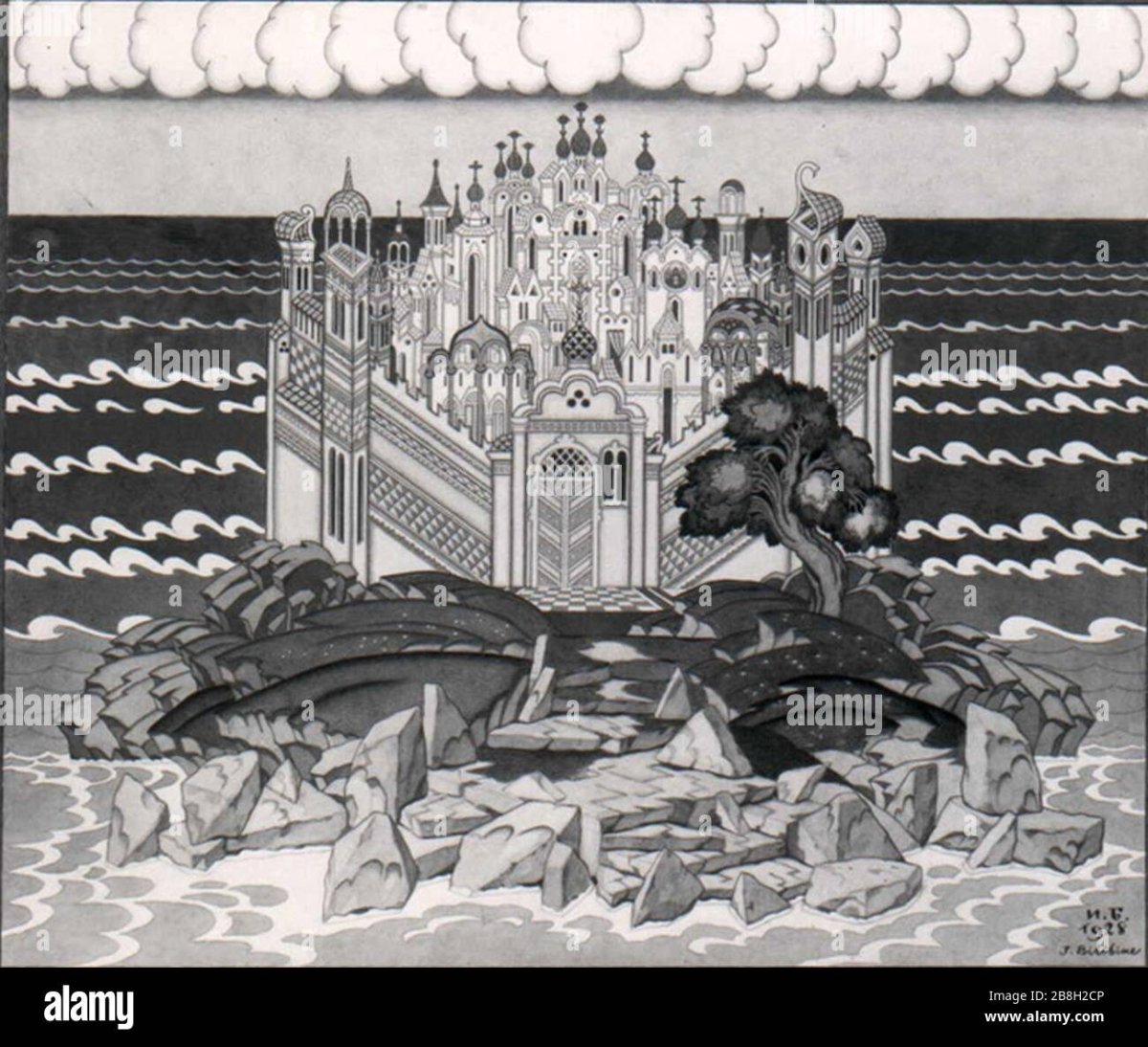 Град Китеж раскраска