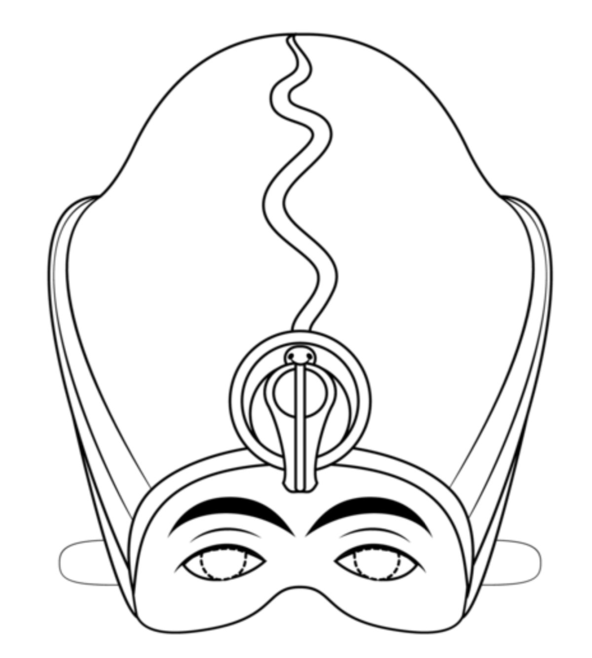 Египет. Раскраска