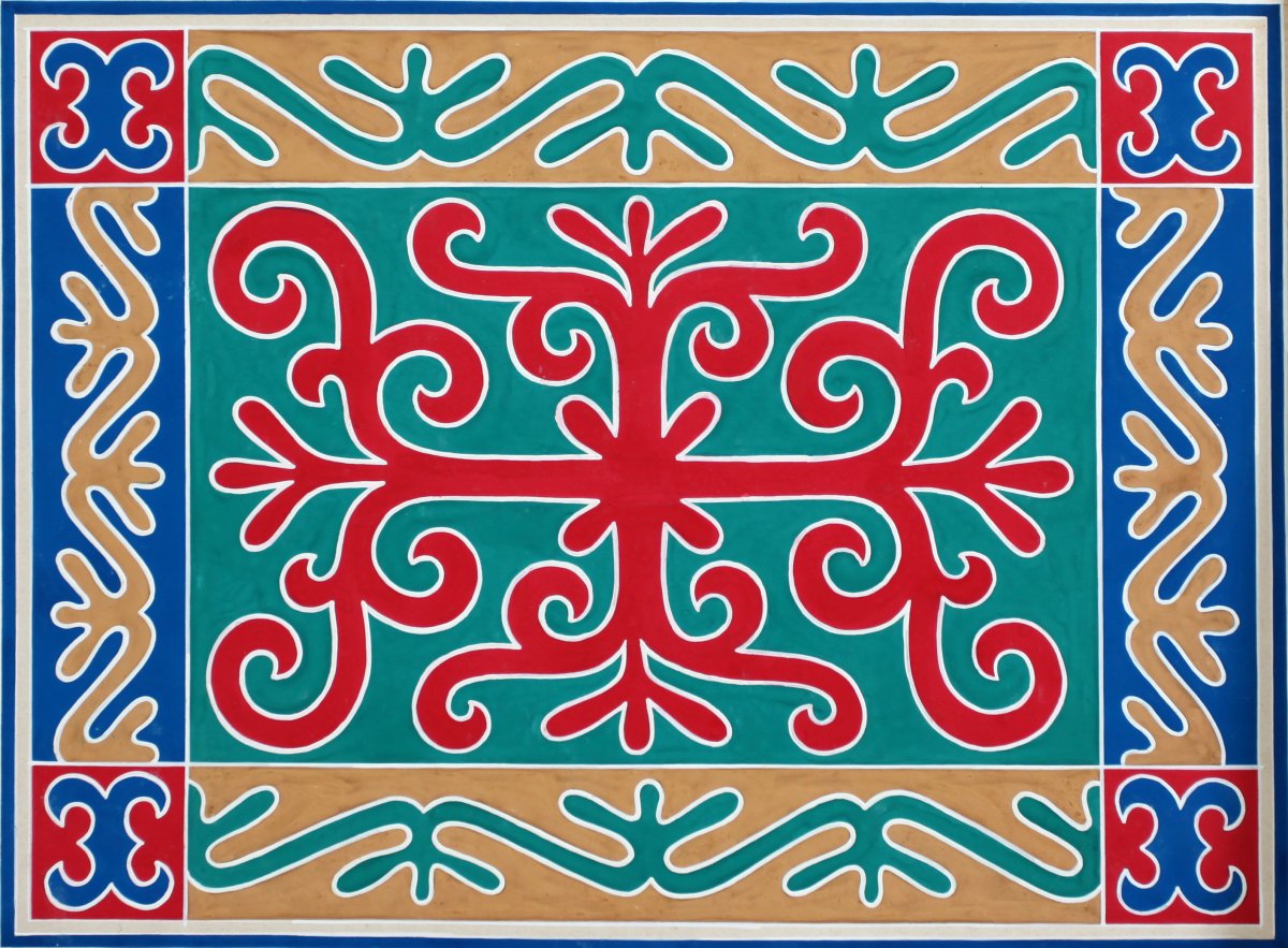 Национальные узоры