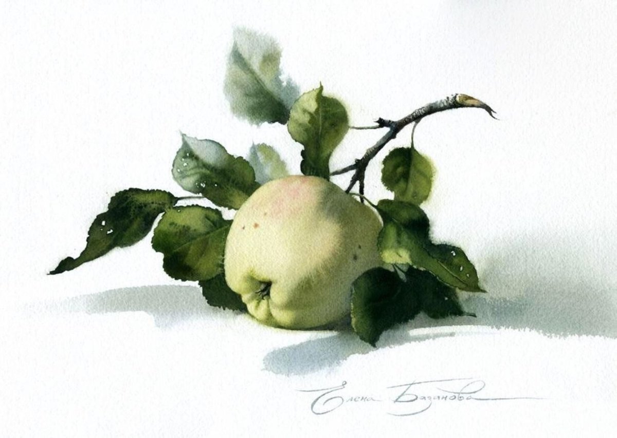 Акварели художницы Базановой Елены