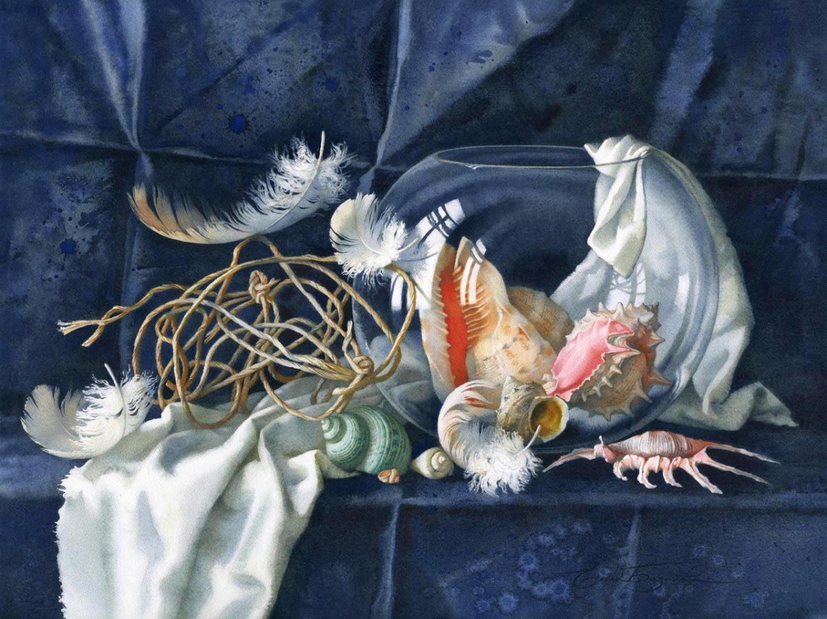 Елена Базанова художник акварель
