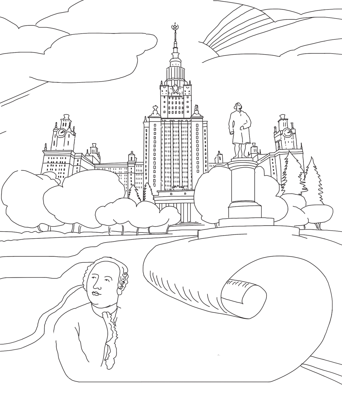 Раскраска храмы и церкви