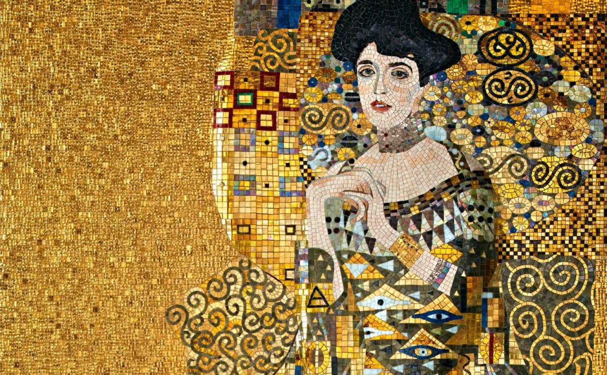 Густав климт мозаика
