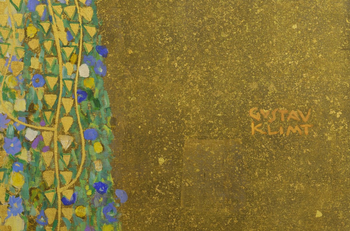 Густав климт арфа