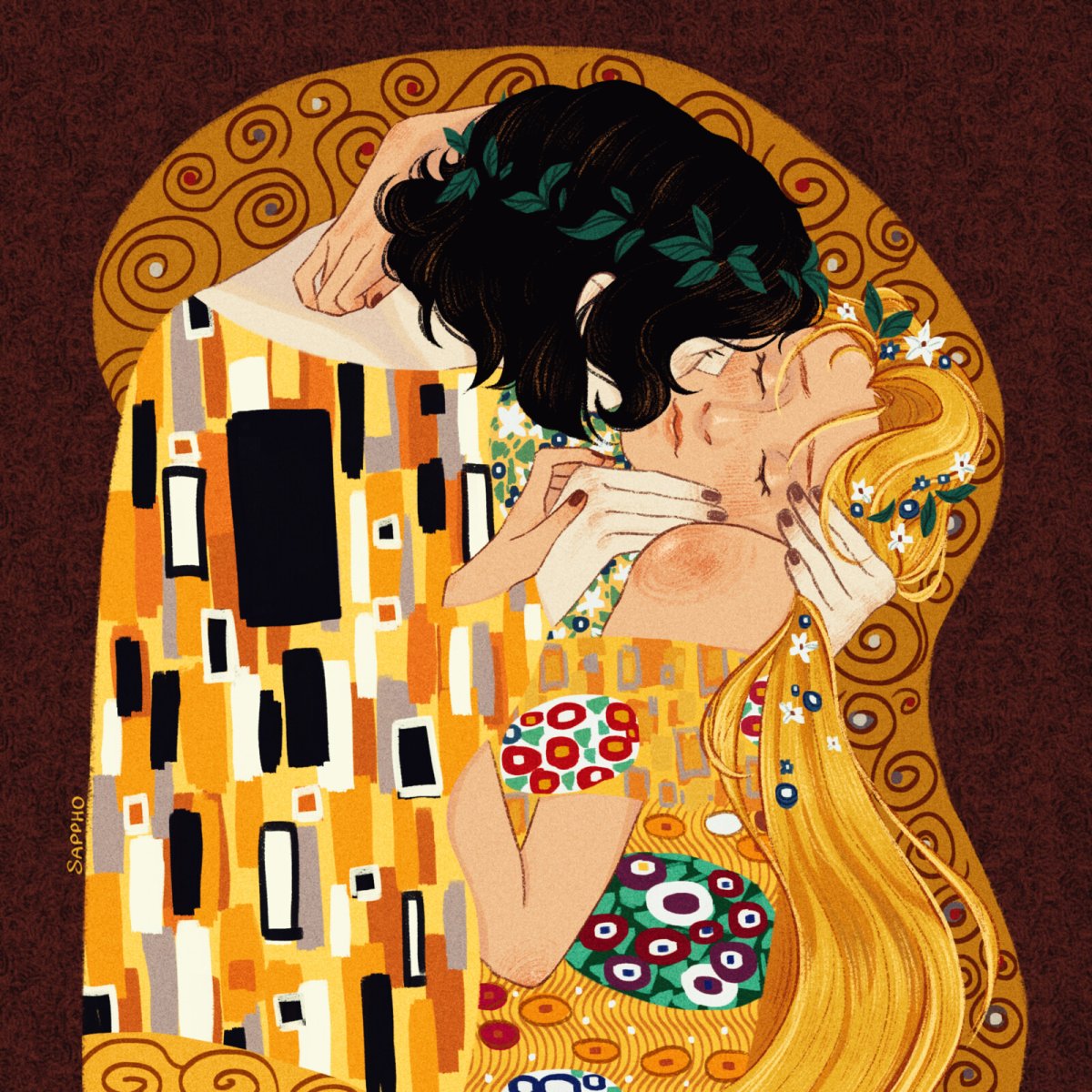 Густав климт поцелуй интерпретация