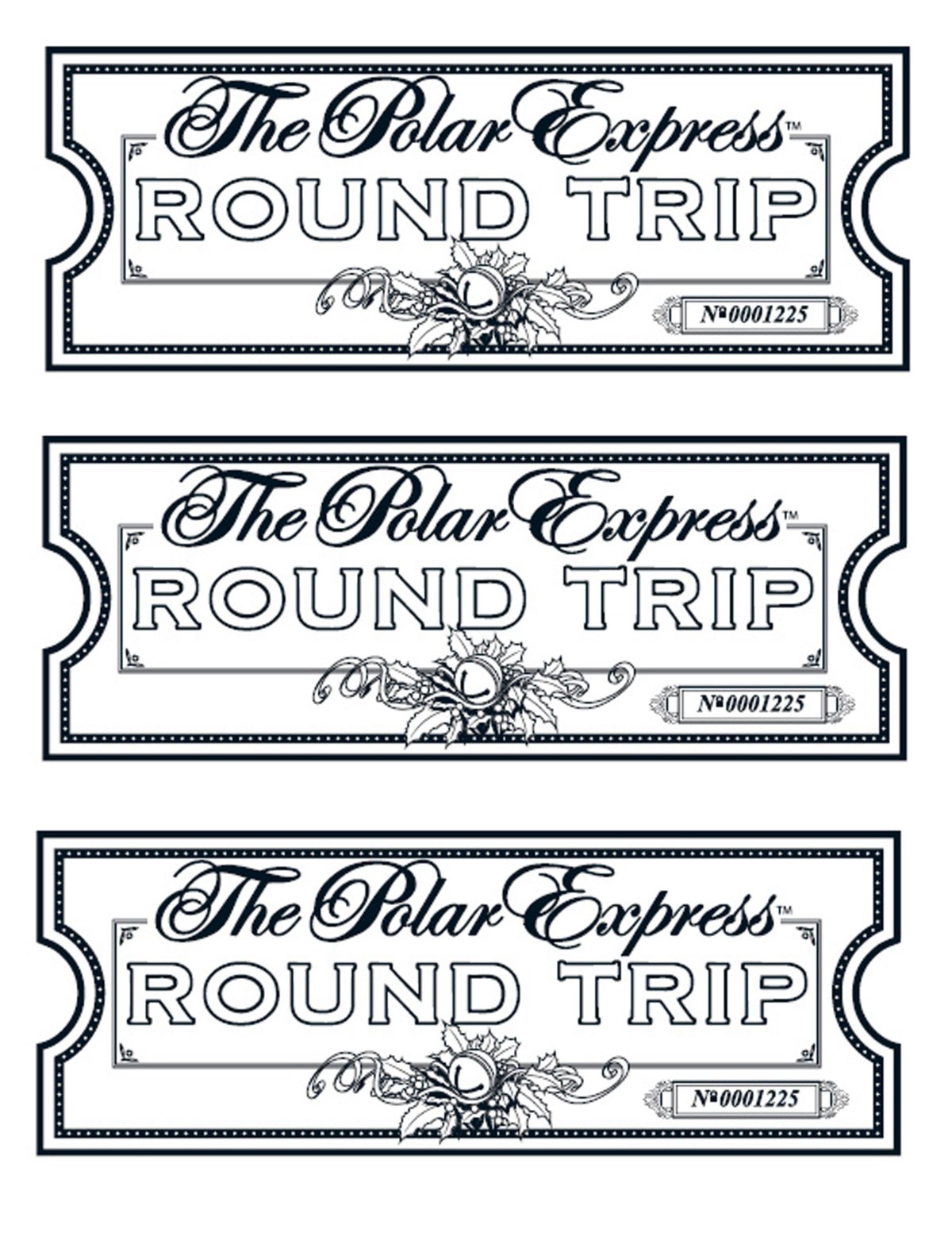The Polar Express ticket