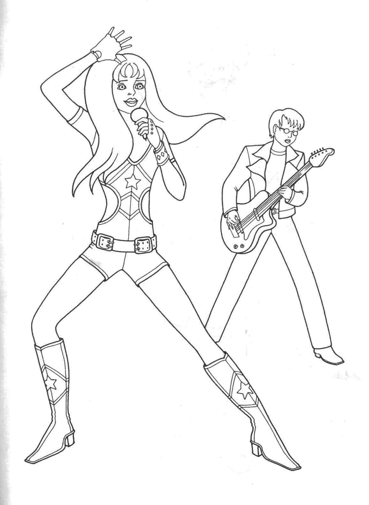 Музыкальный рисунок для детей