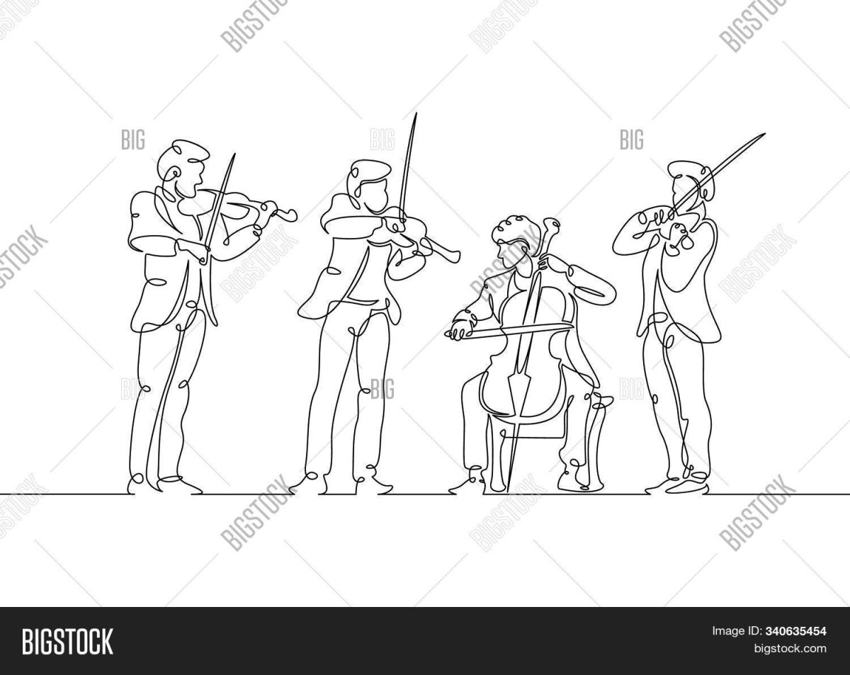 Раскраска девушка в наушниках