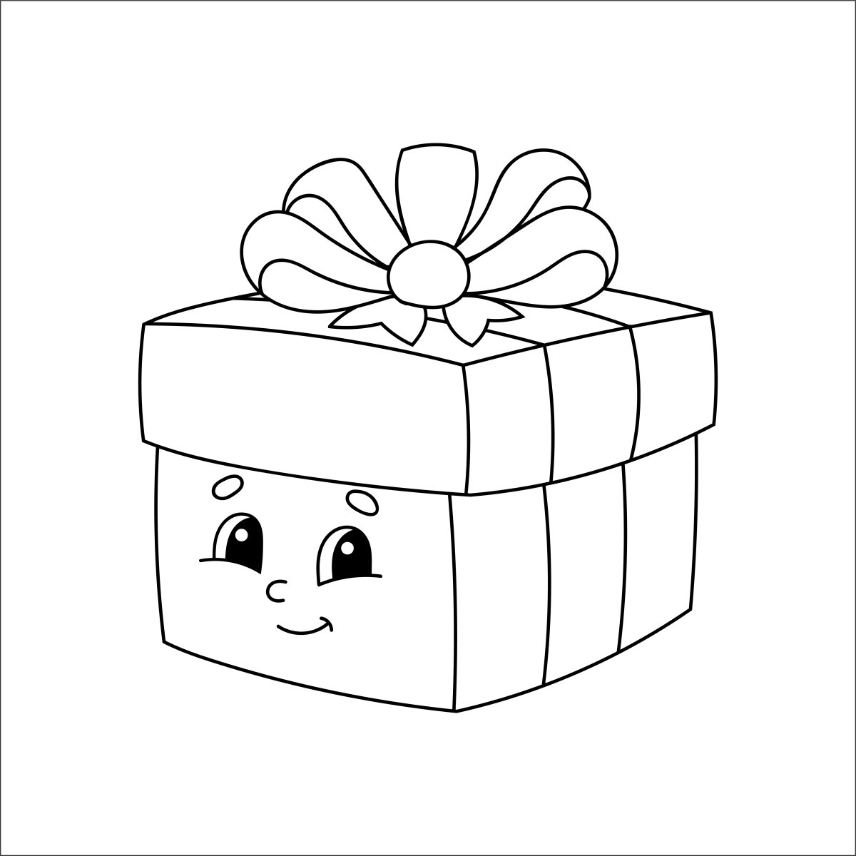 Раскраска распаковывать подарки