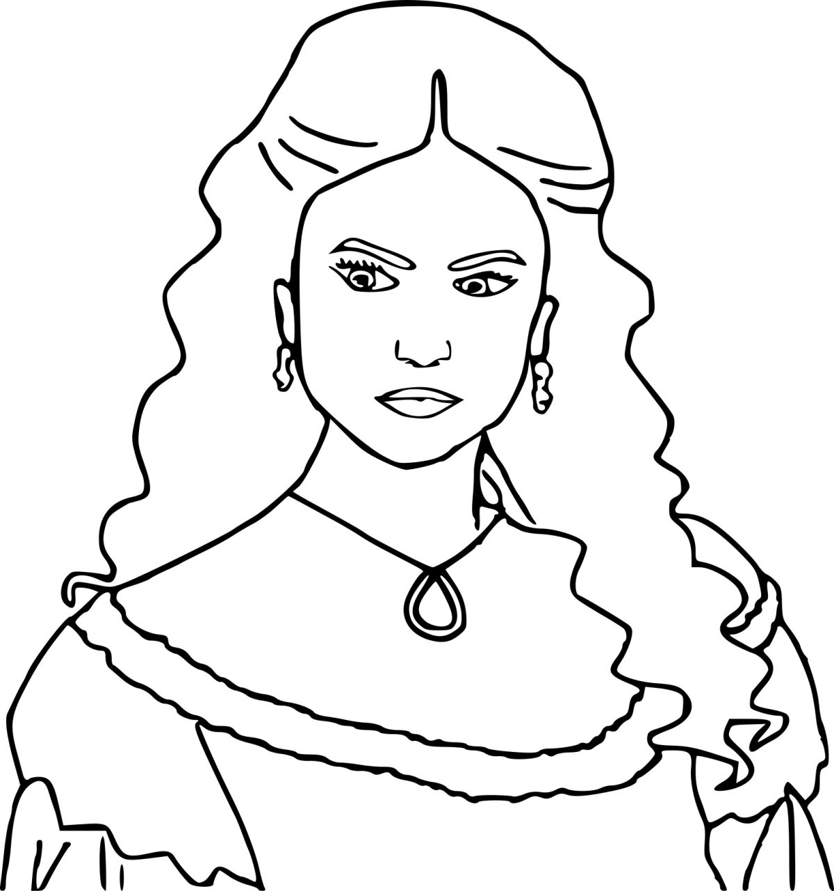 Раскраска вампир