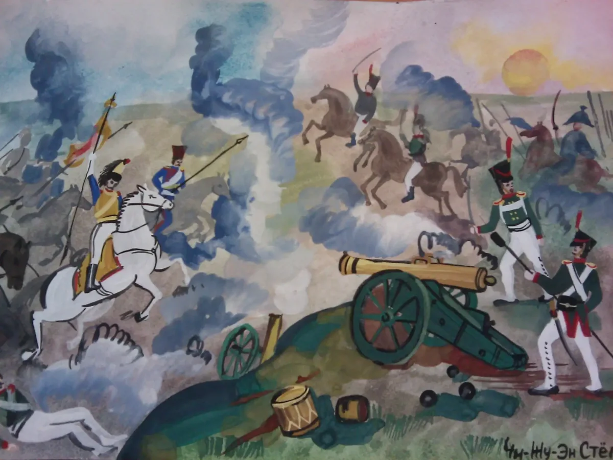 Батальное сражение изо Бородино