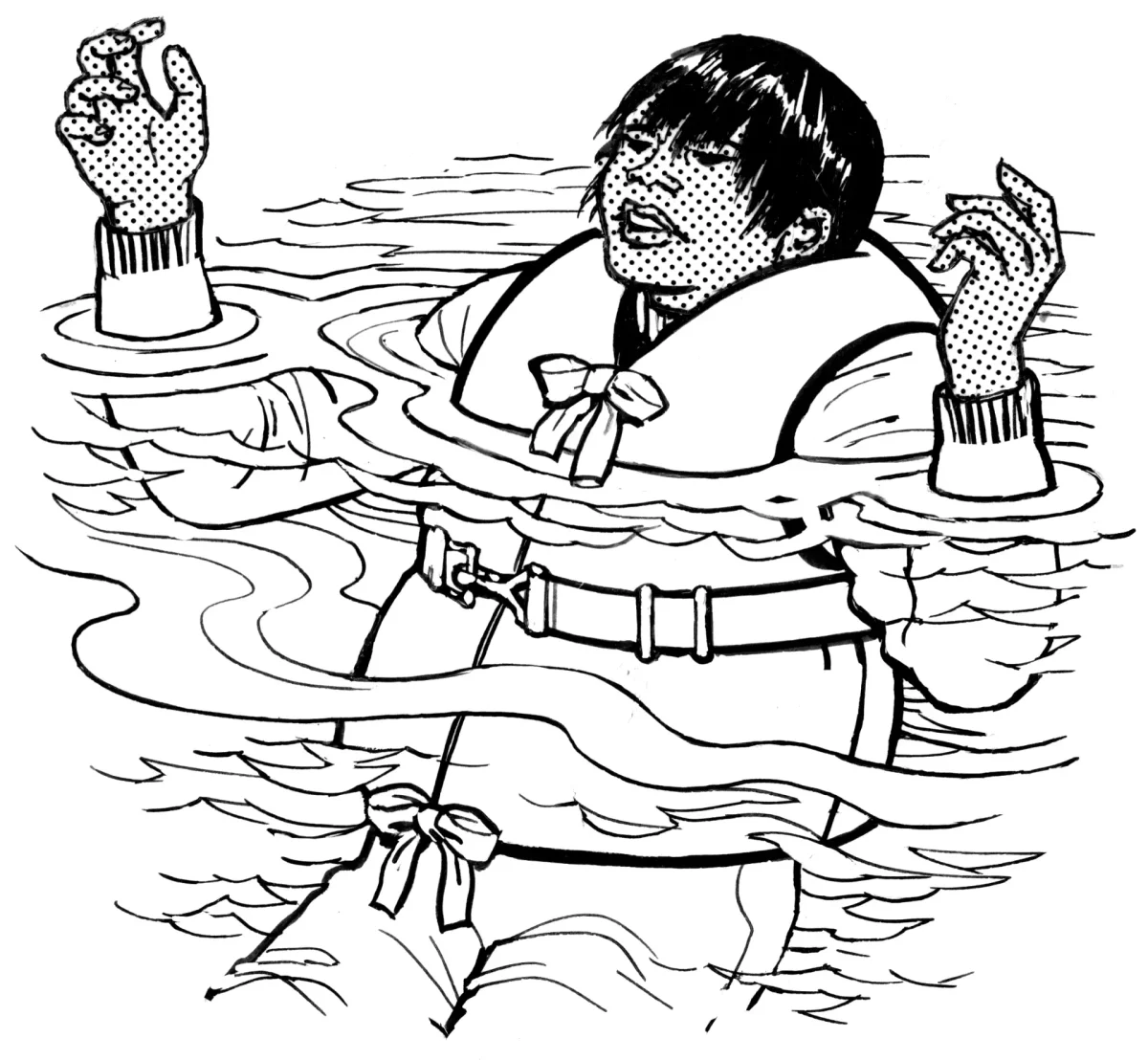 Раскраски для детей безопасная вода