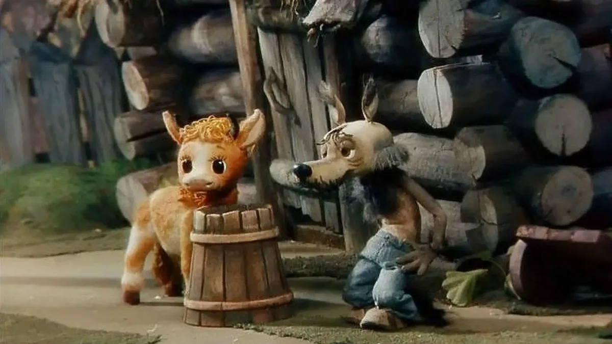 Озвучка мультфильма про теленка