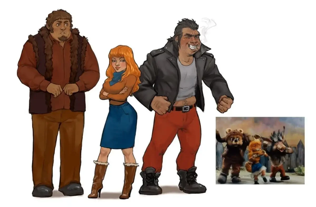 Как волк теленочку мамой был