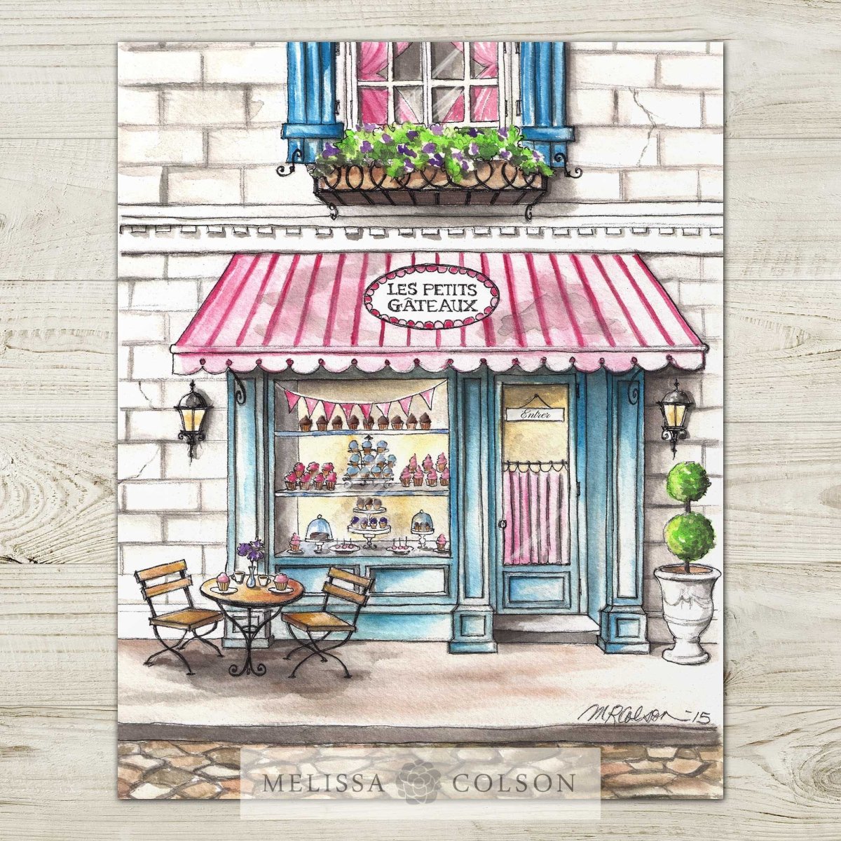 Кафе рисунок