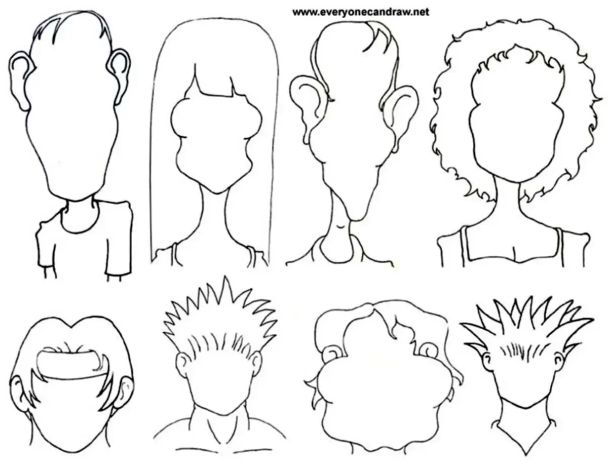 Дорисуй лицо для дошкольников