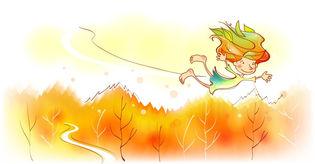 Ветер иллюстрация