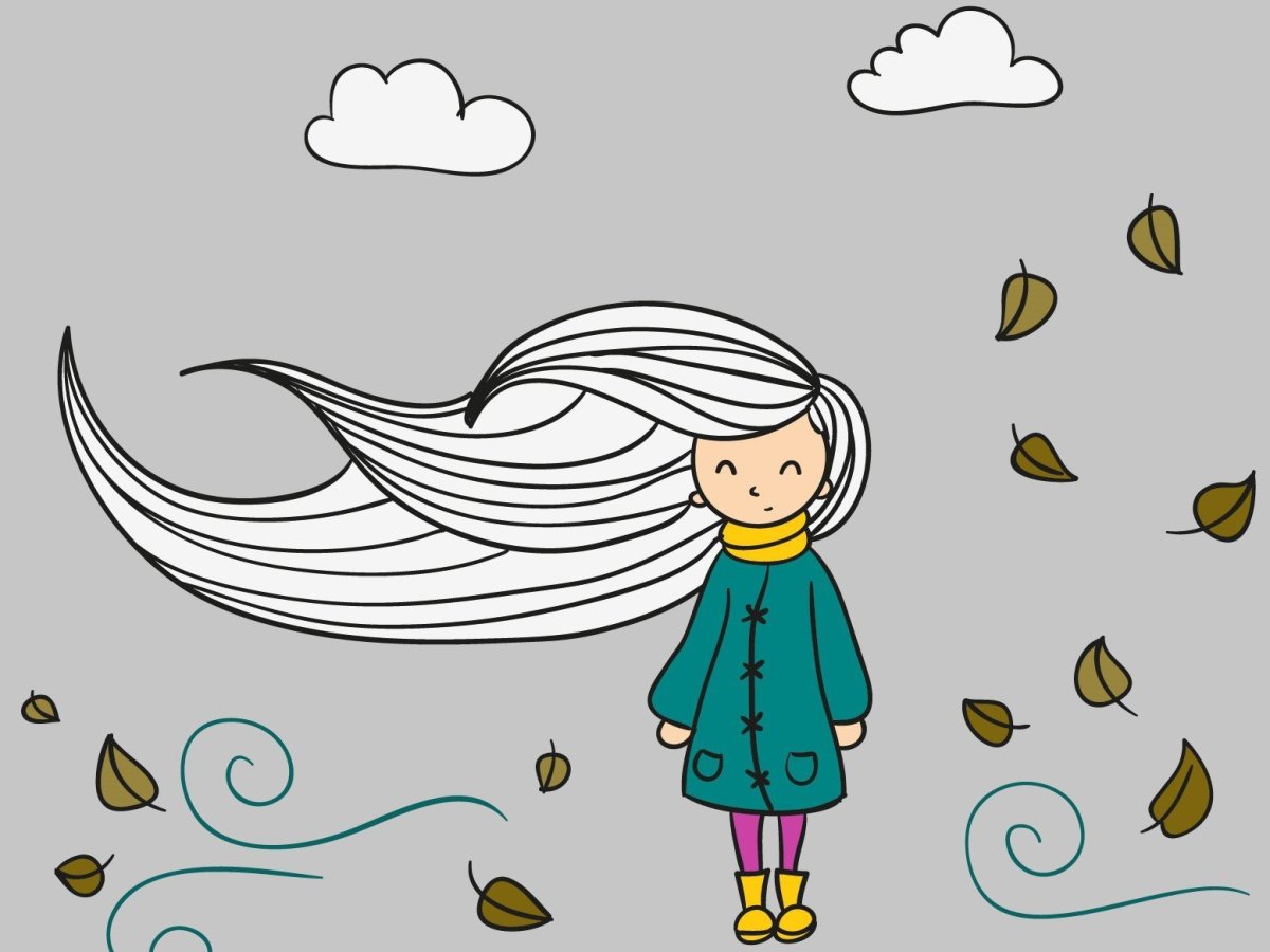 Нарисовать ветер