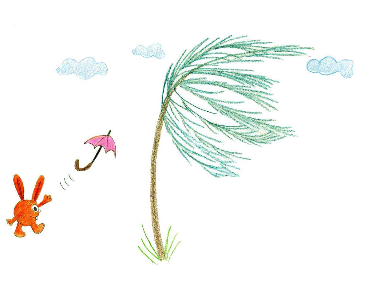 Ветер картинка для детей