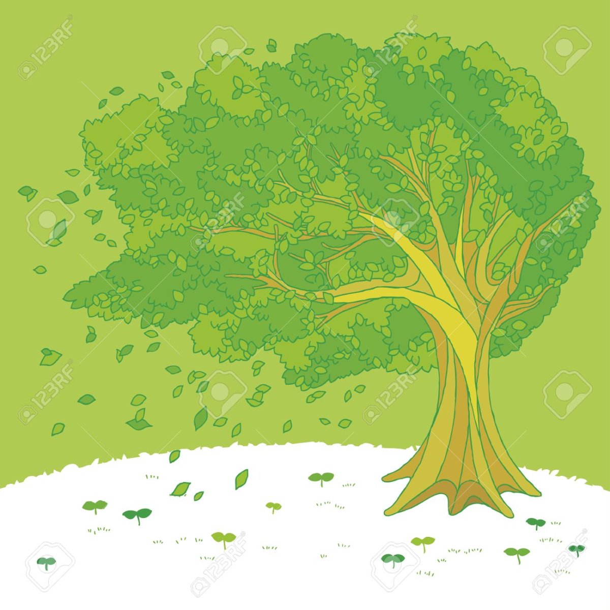 Качающиеся деревья для детей