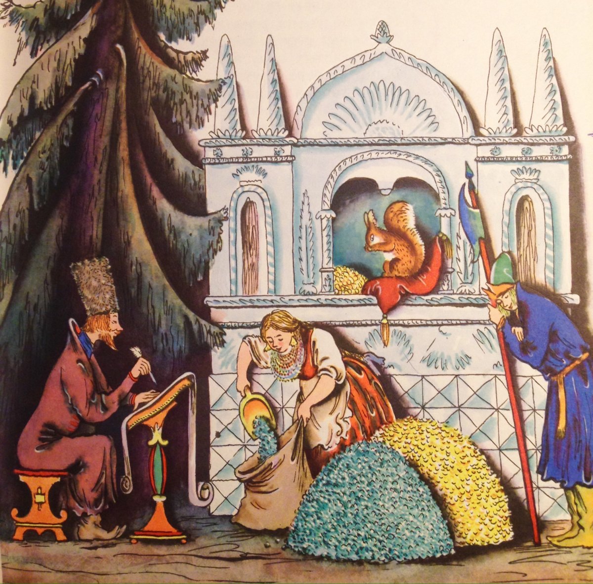 Сказки с рисунками Конашевича