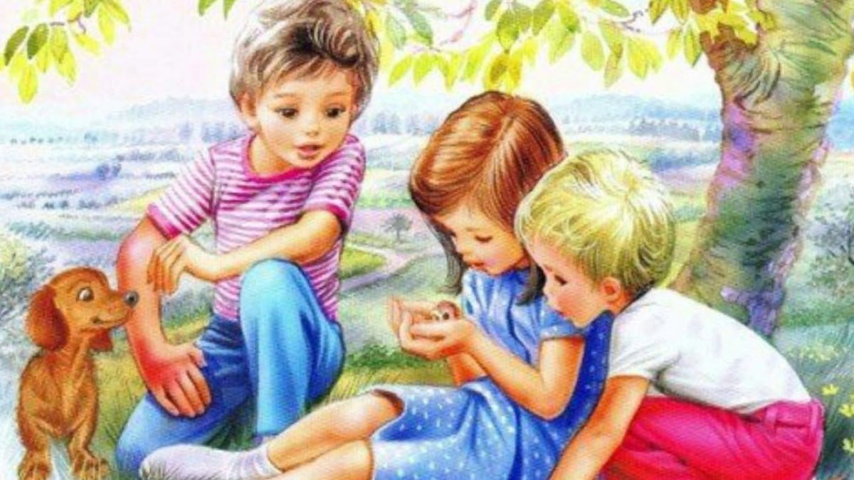 Рисование на тему Дружба