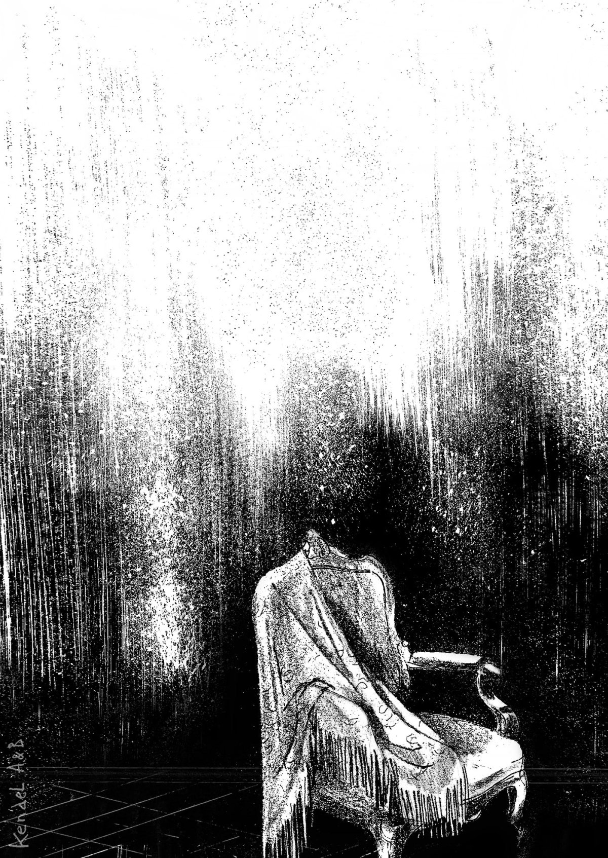 Портрет молодой Ахматовой