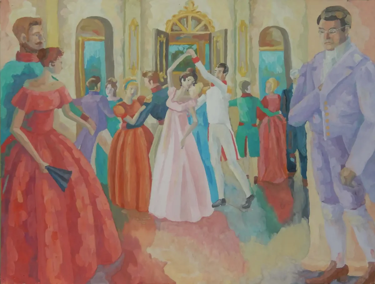 Бал Наташи ростовой картина