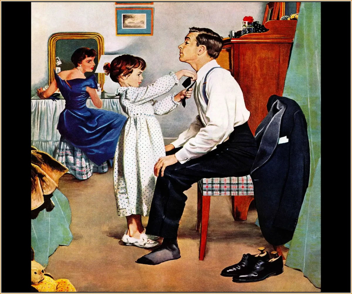 Джордж Линкольн Рокуэлл разговаривает с тетей