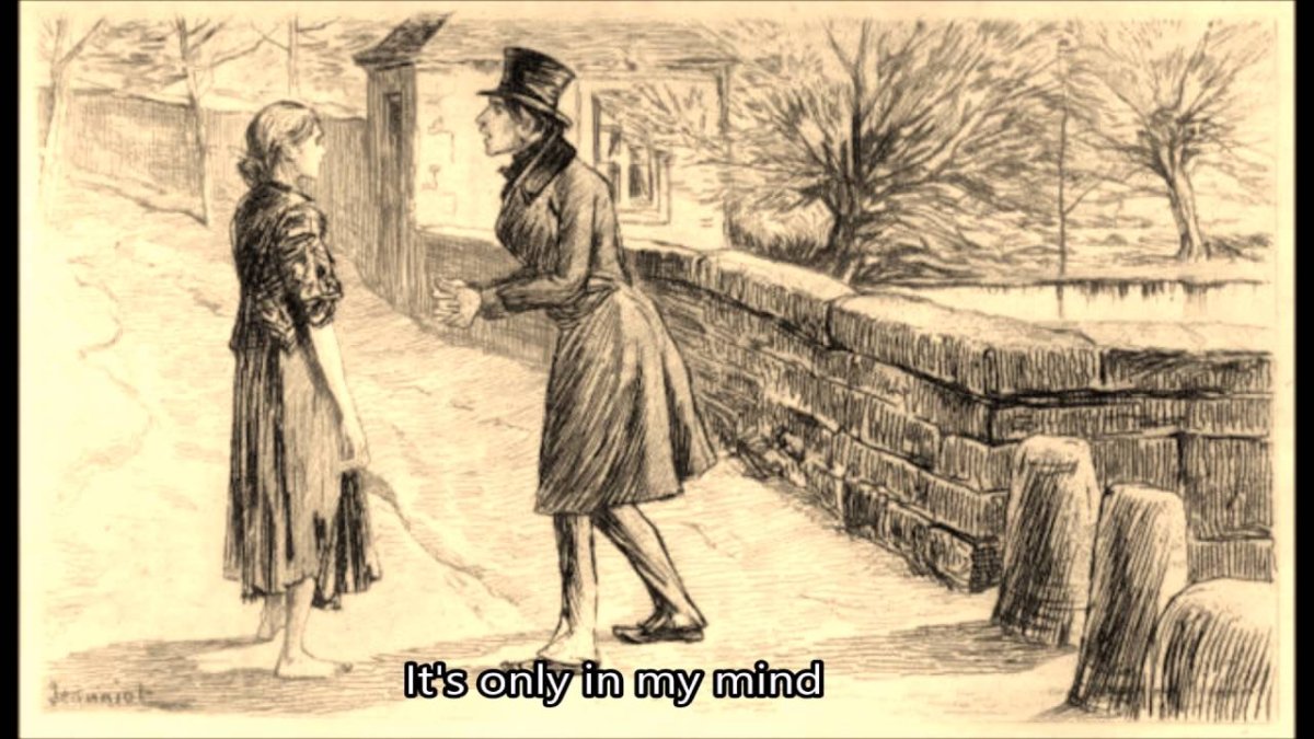 Картина девочка с метлой