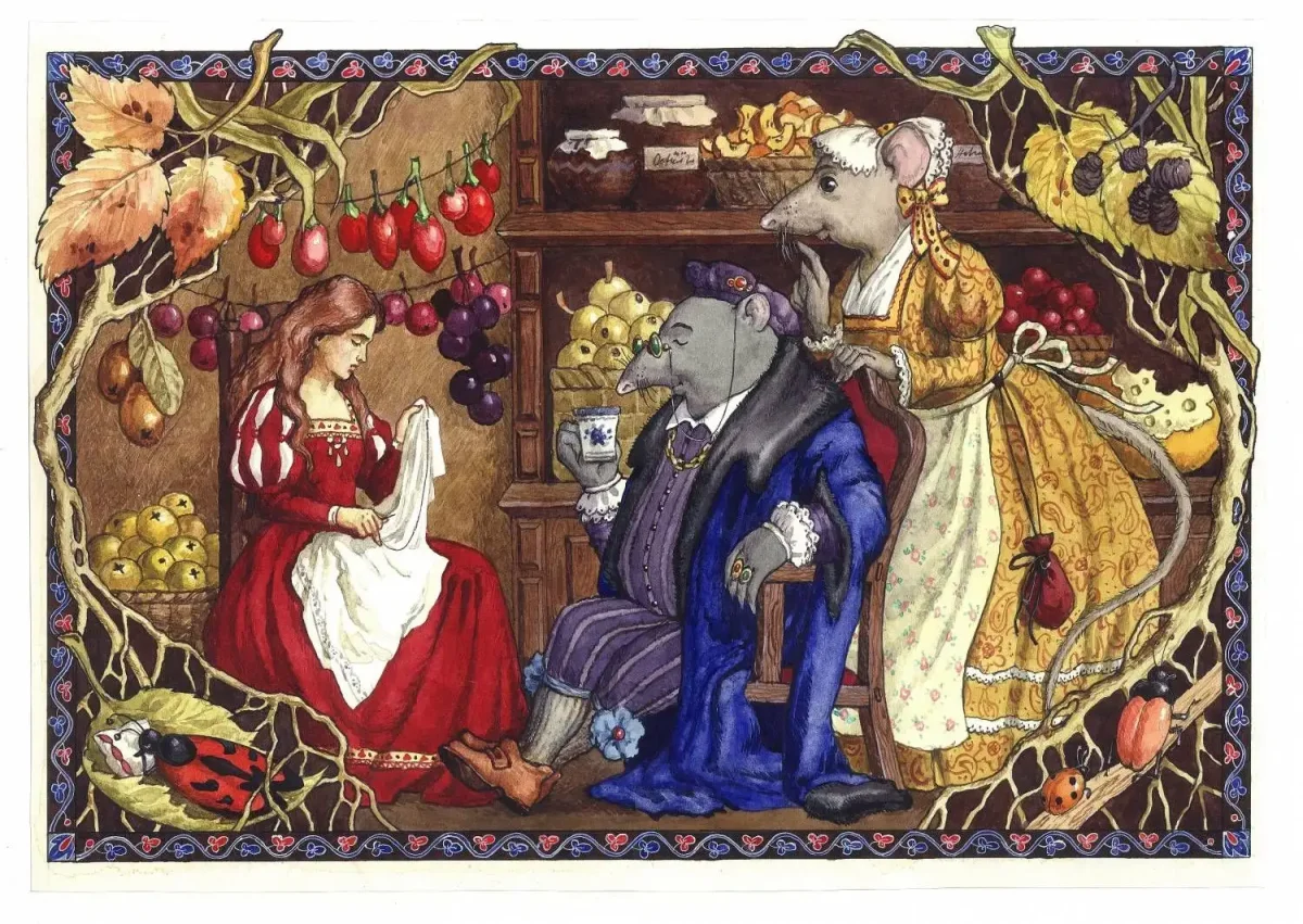 Старинные иллюстрации к сказкам