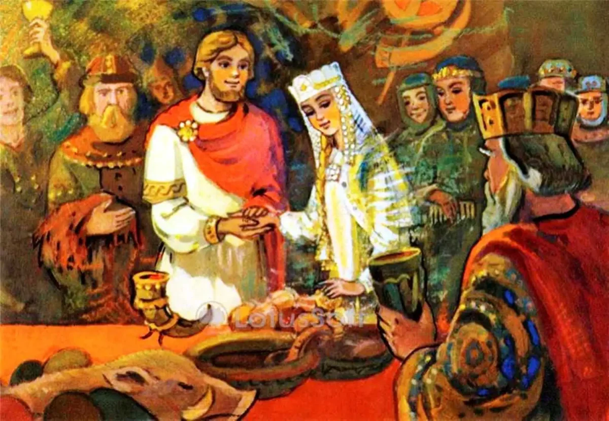 Король Лягушонок братья Гримм