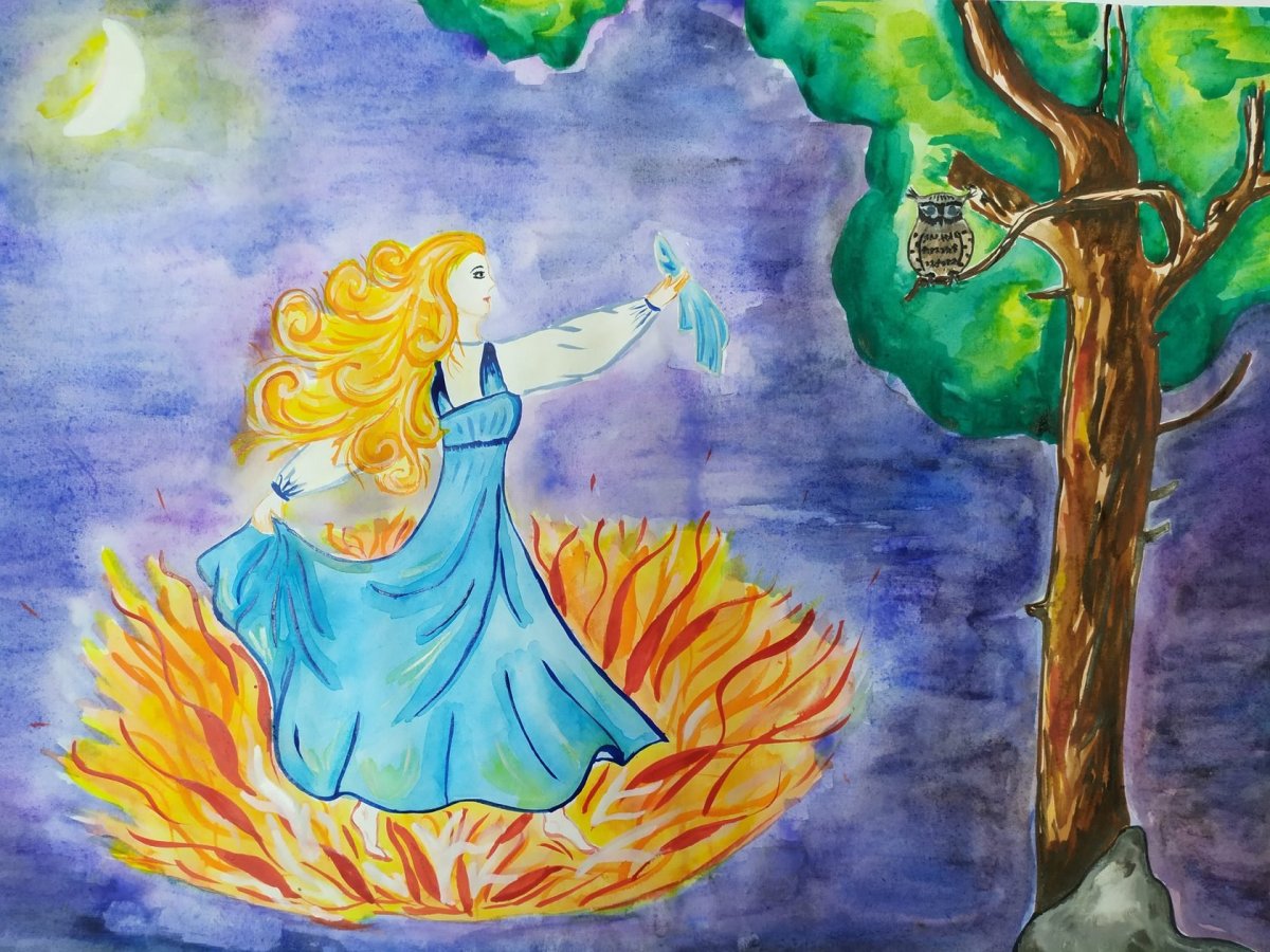 Сказы Бажова Огневушка поскакушка