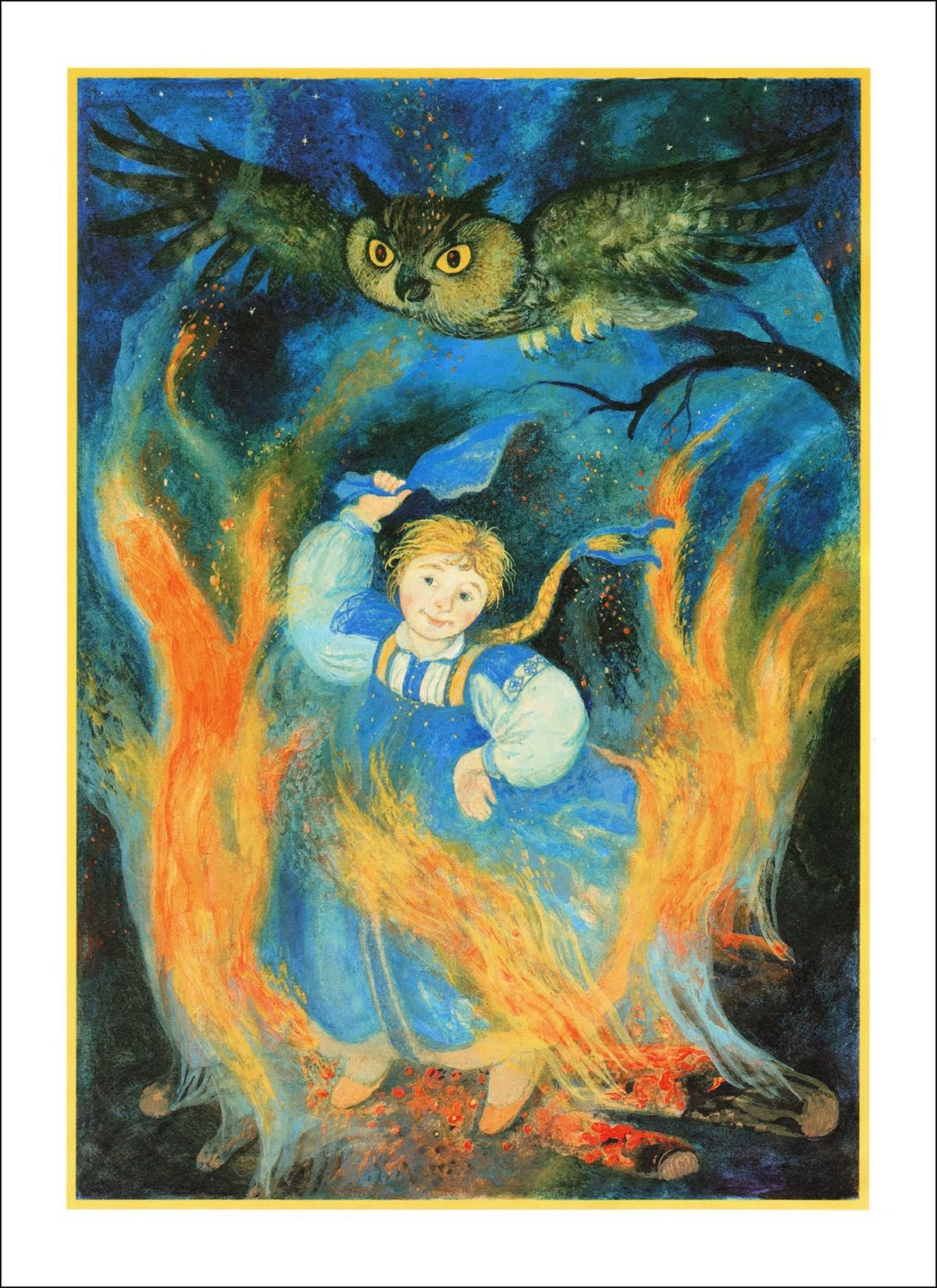 Огневушка-поскакушка Славянская мифология