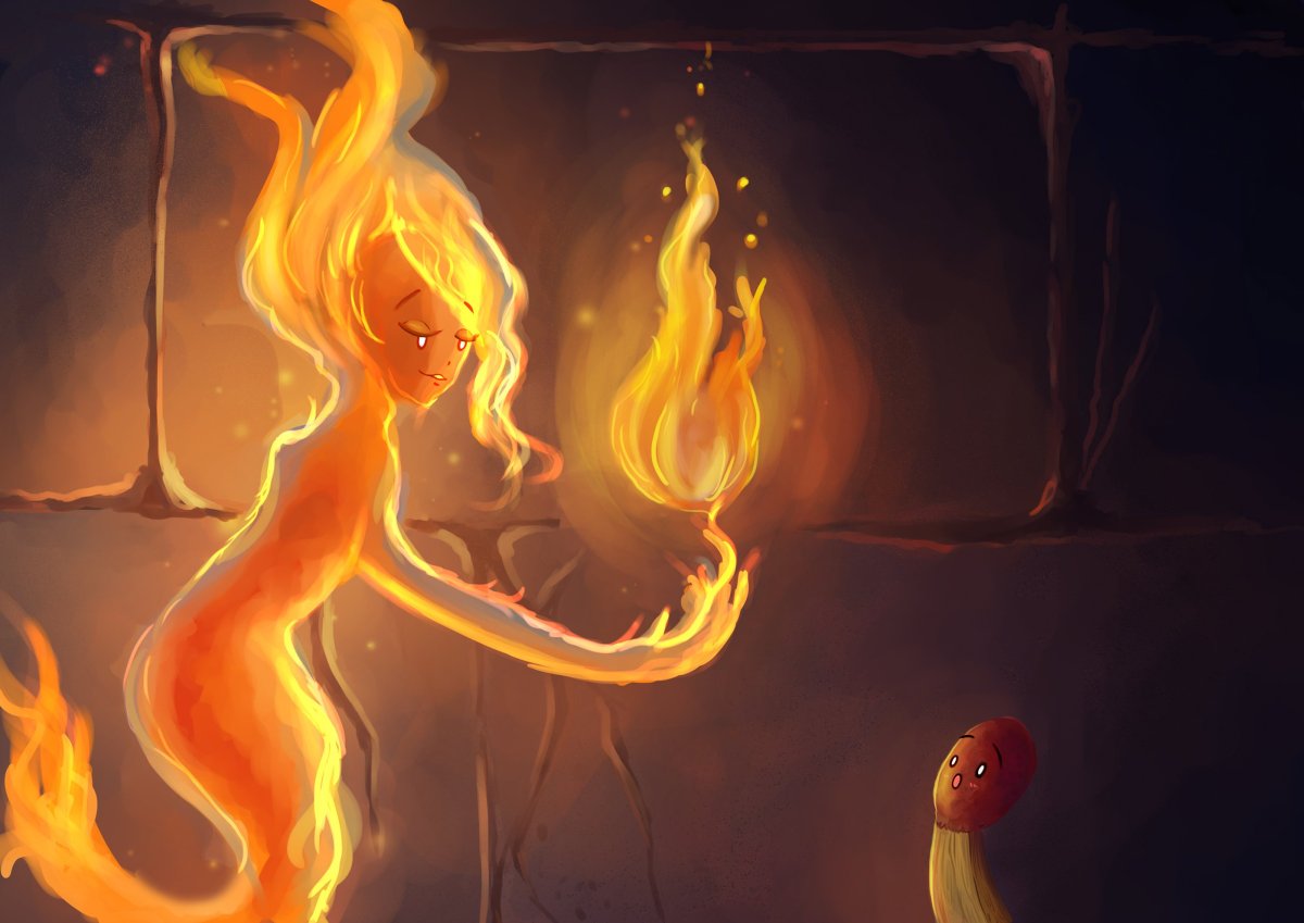 Картина Огневушка поскакушка