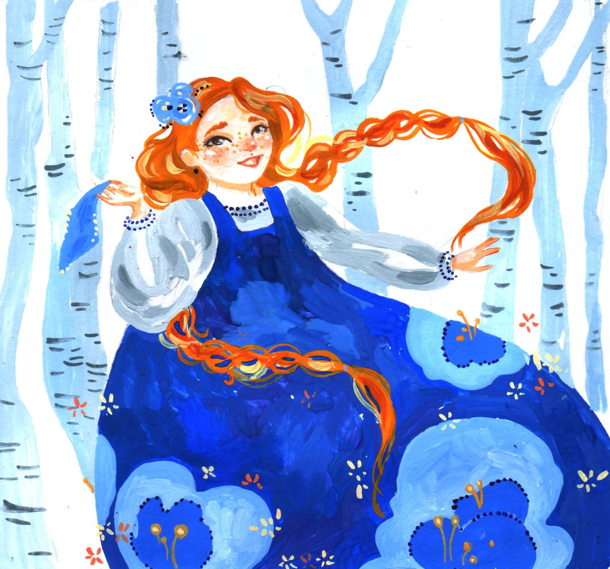 Сказки Бажова Огневушка поскакушка