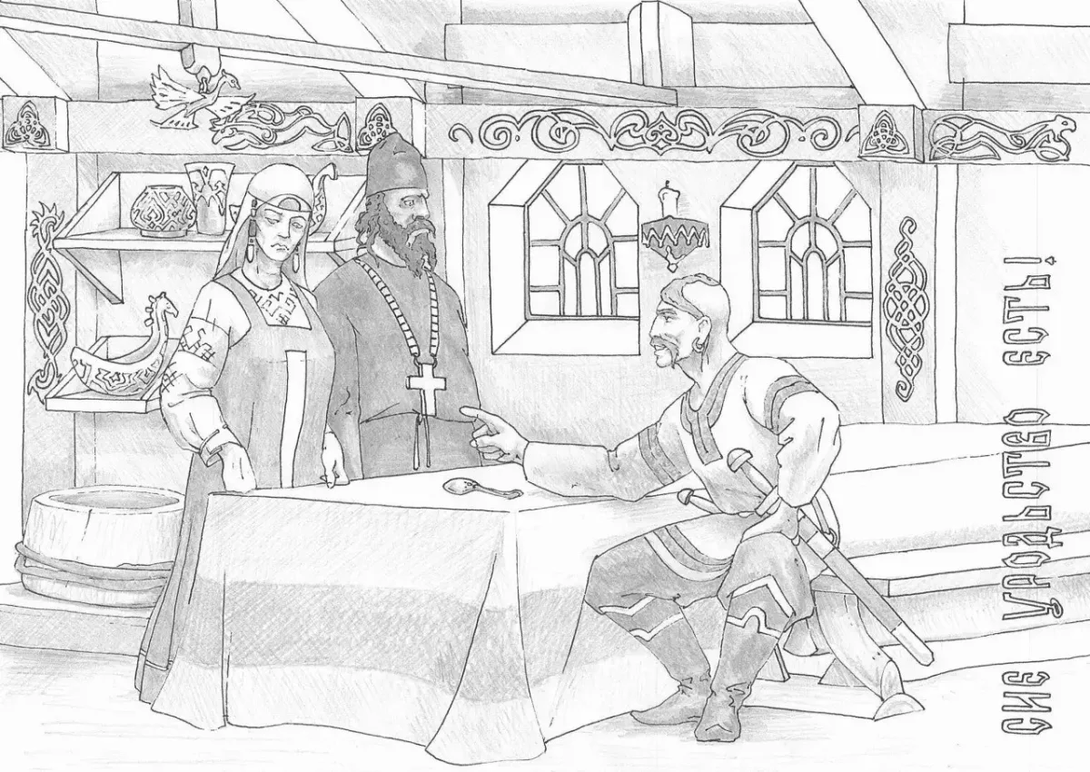 Комиксы и рисунки князя