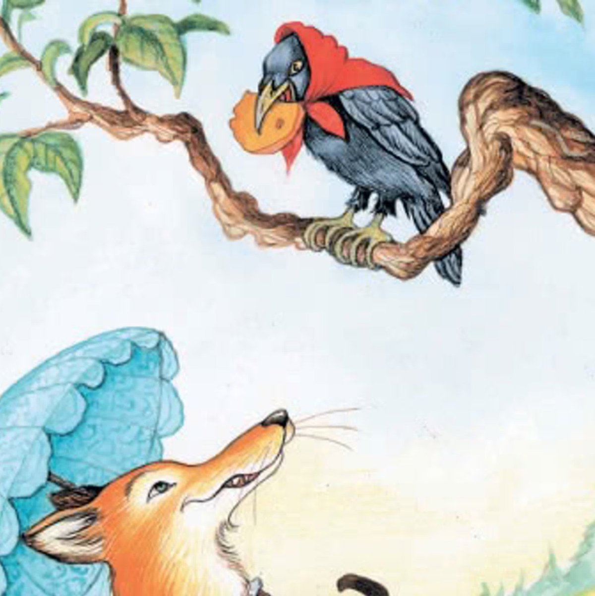 Лисица из басни