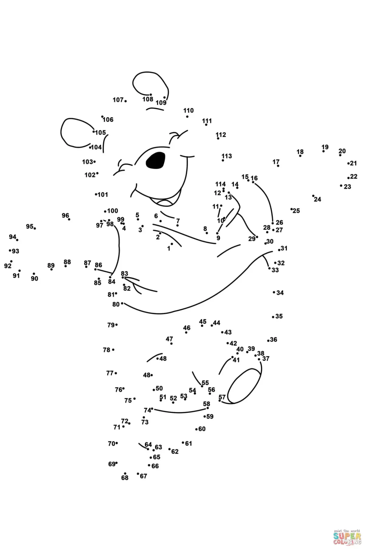 Соедини по точкам