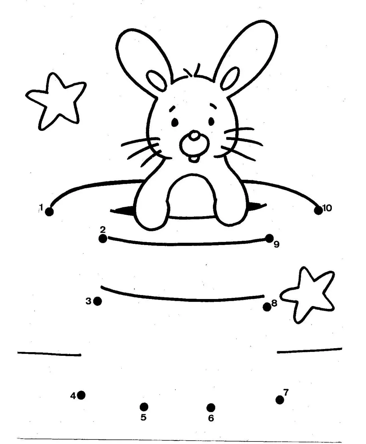 Рисование по точкам в пределах 10