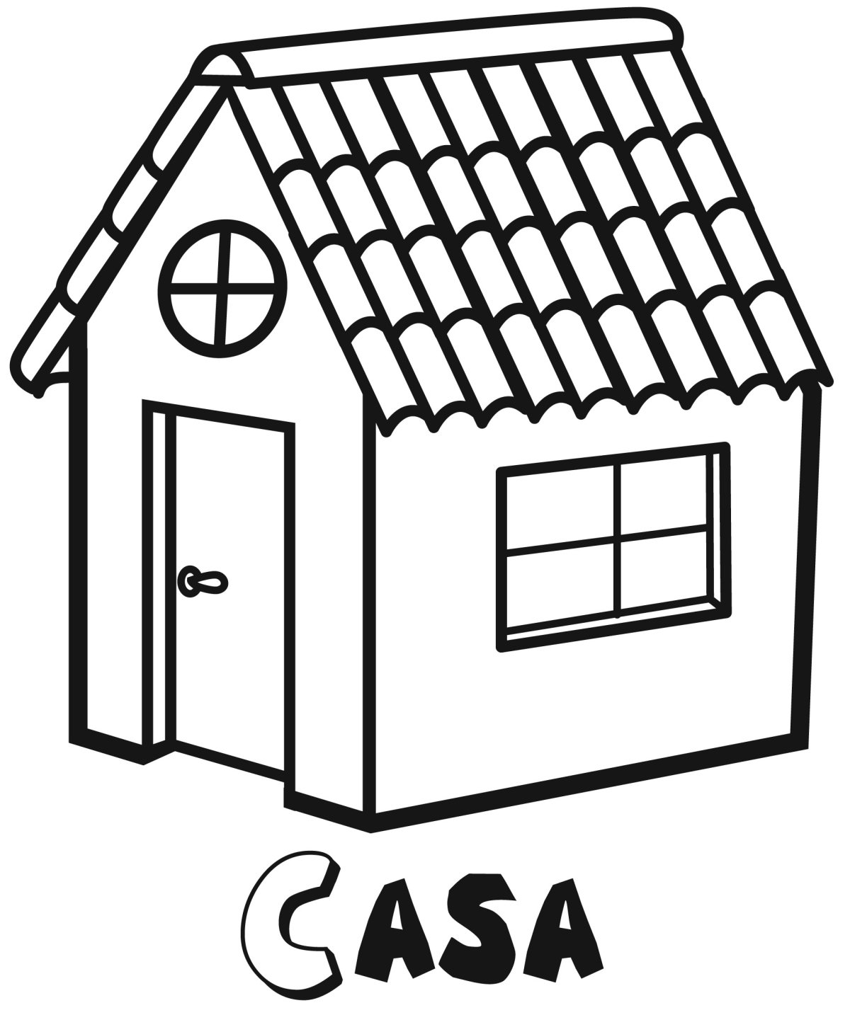 Домики разной высоты