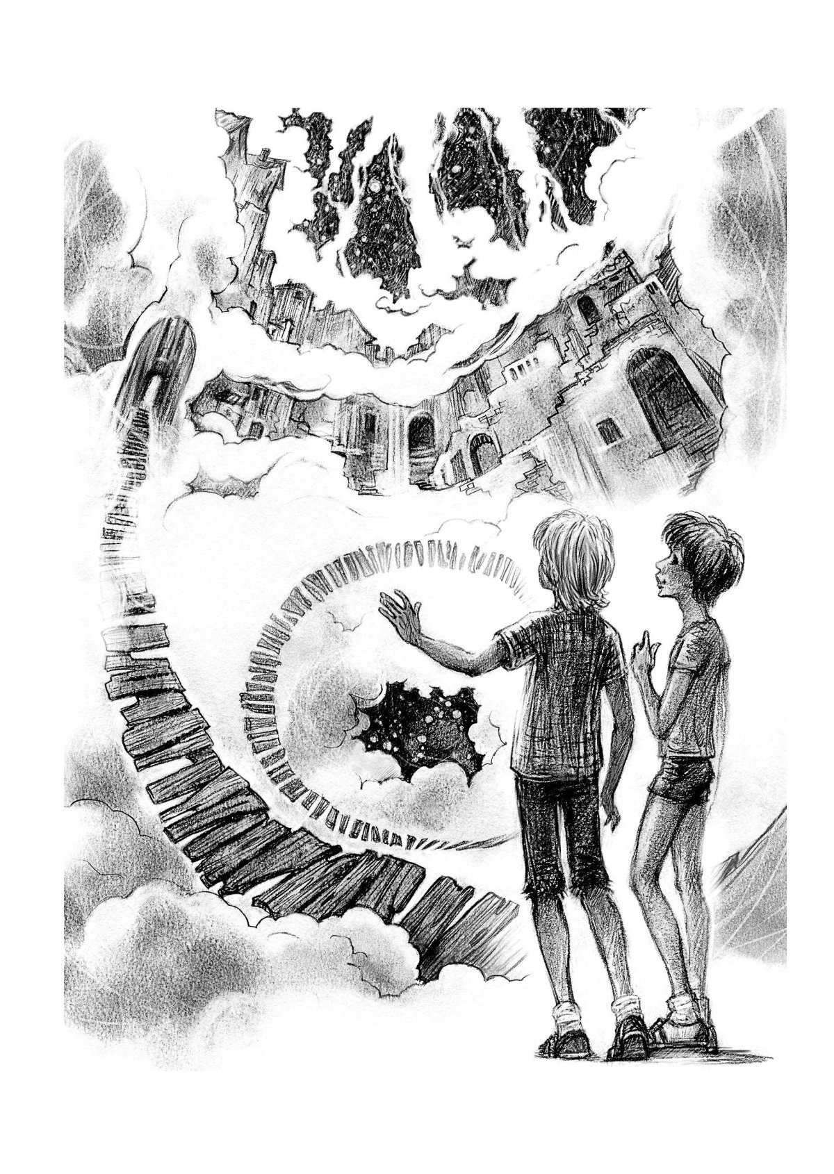 Крапивин та сторона где ветер иллюстрации