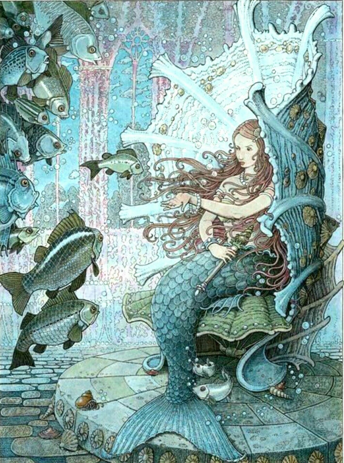 Билибин Русалка