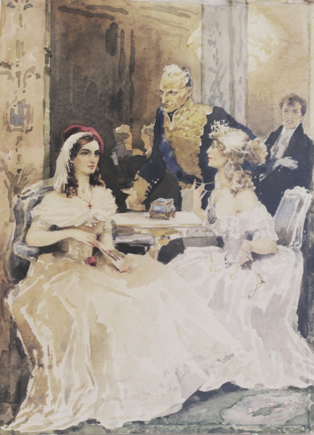 Дейнека Александр Александрович (1899 - 1969) на танке