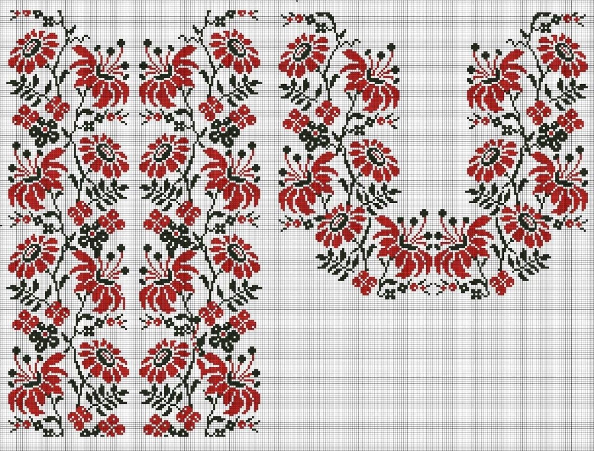 Узор вышиванки