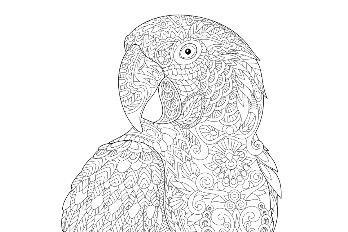 Раскраски антистресс страшные