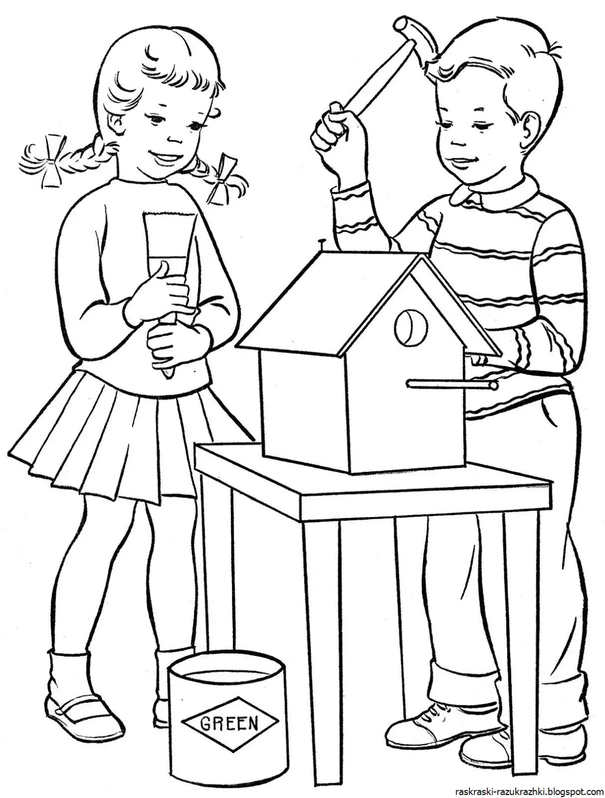 Мальчик Графика